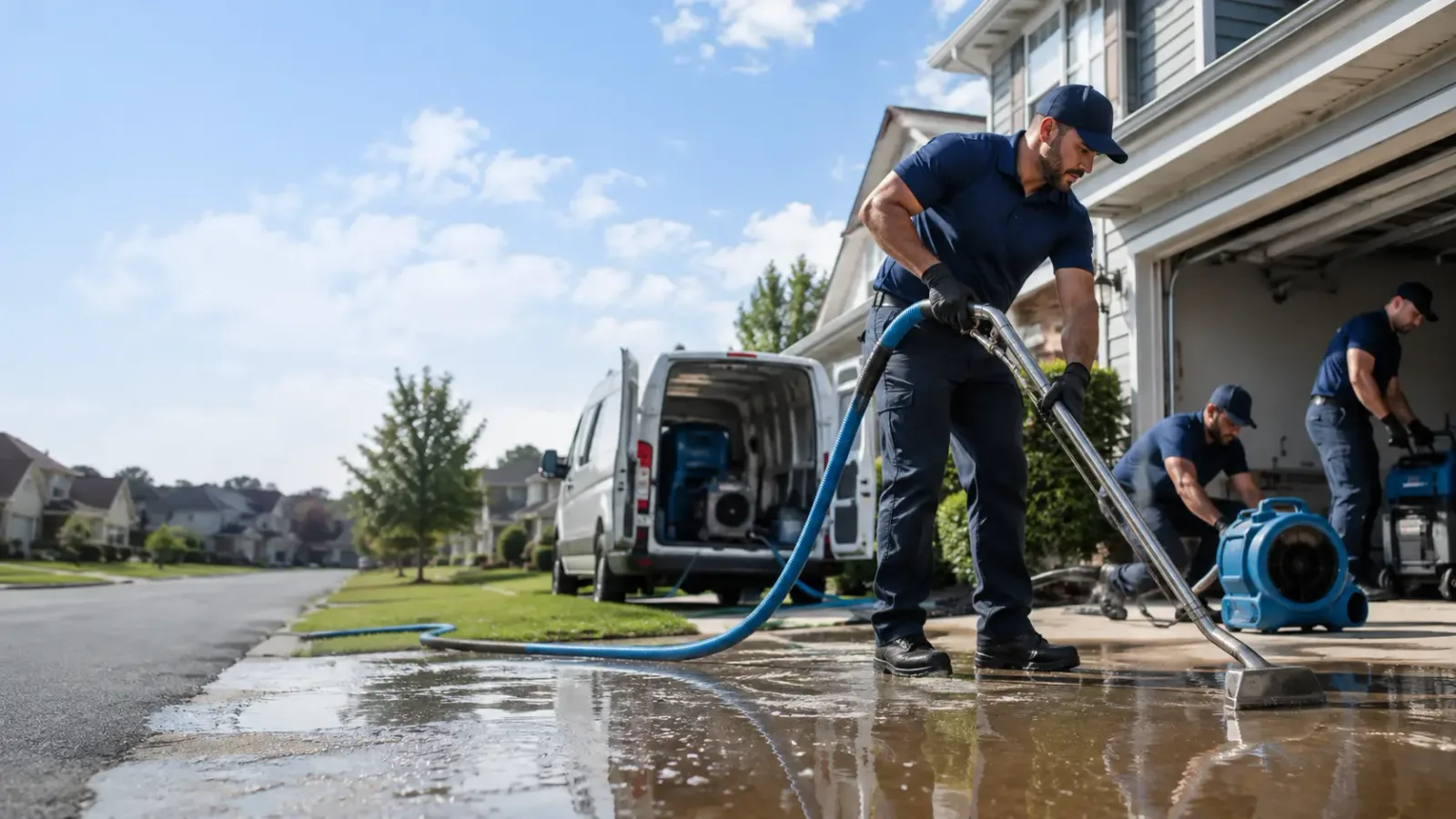 Flood Damage Restoration in Calumet, OK